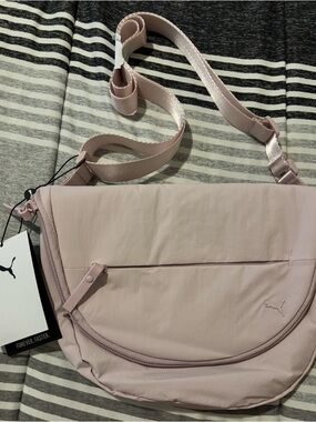 Puma Pale Pink Crossbody Messenger Bag